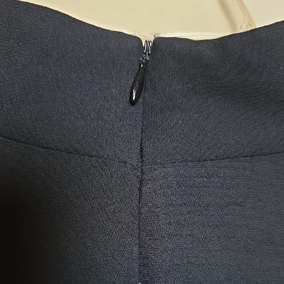 Jones Wear Black and White Midi Wrap Dress - Picture 3 of 4